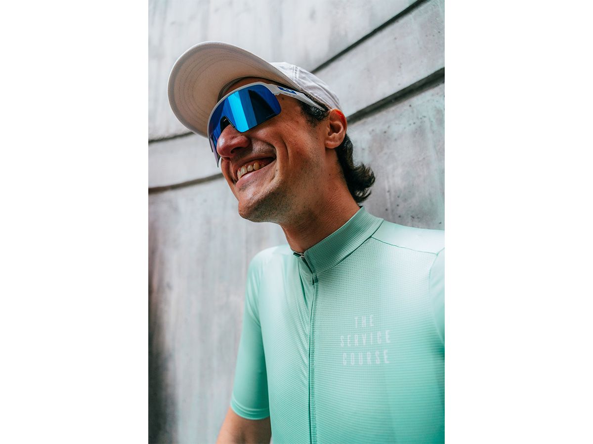 The Service Course Men's Logo Short Sleeve Jersey 男款短袖車衣 - 薄荷綠 M