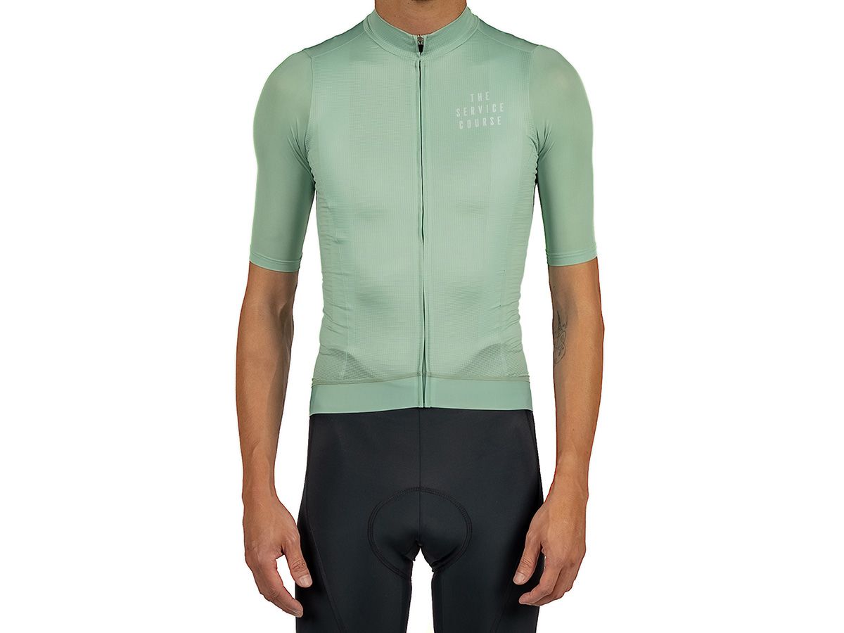 The Service Course Men's Logo Short Sleeve Jersey 男款短袖車衣 - 薄荷綠 S