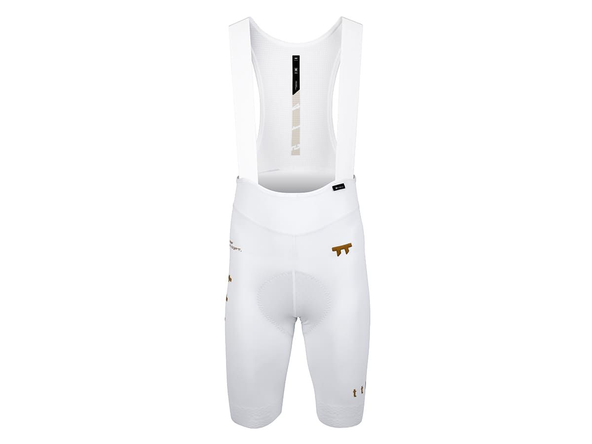 a Line Men's Stay Gold Bib Shorts 男款車褲 / 白金