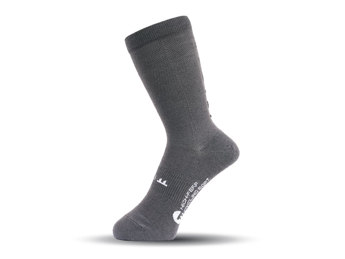 Tech Merino Socks 美麗諾羊毛車襪 / 炭灰