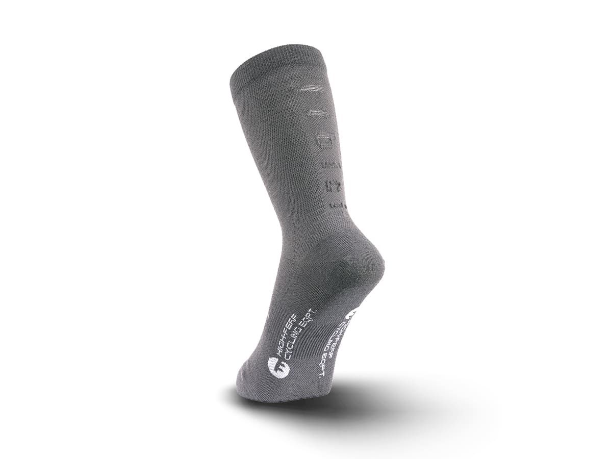 Tech Merino Socks 美麗諾羊毛車襪 / 炭灰 S/M