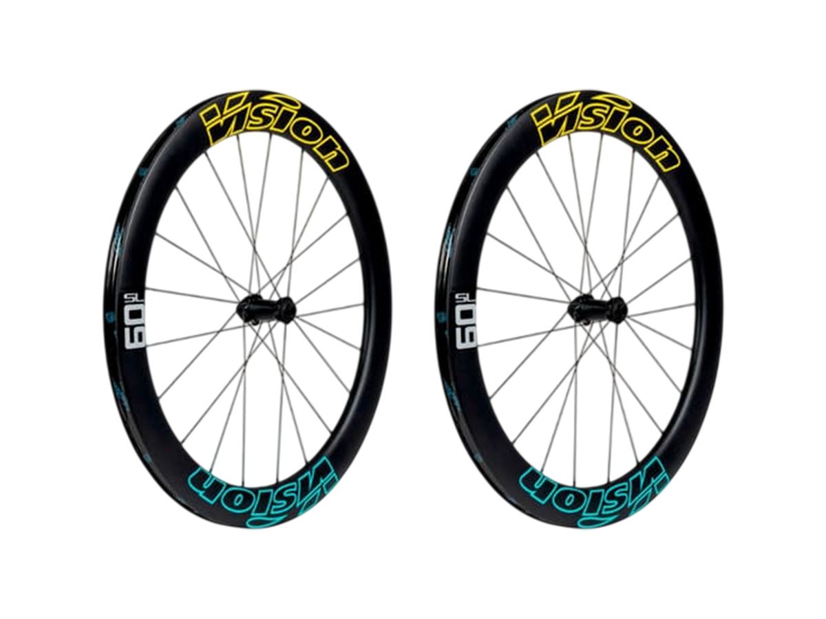 Vision METRON 60 Disc Cavendish 35勝彩虹標 陶瓷陪林 Shimano適用