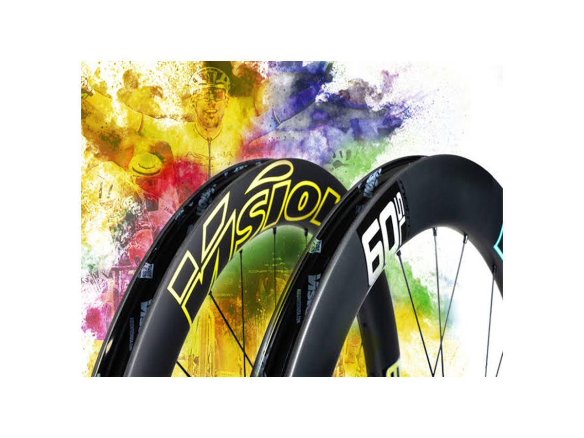 Vision METRON 60 Disc Cavendish 35勝彩虹標 陶瓷陪林 Shimano適用