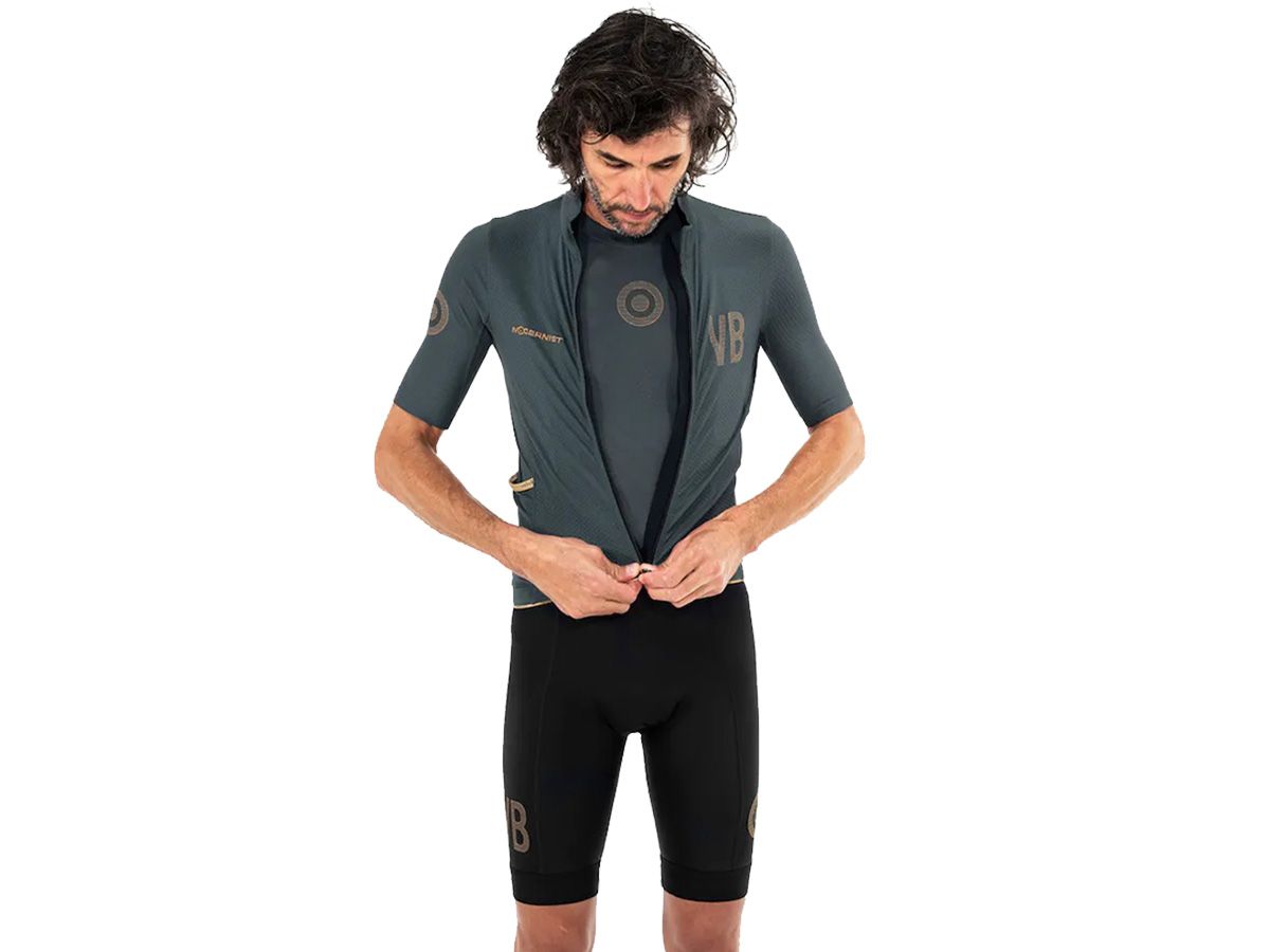 Modernist 男款春夏車衣 灰綠色 M