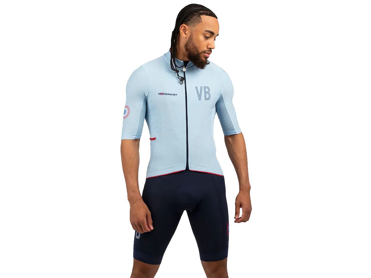 Modernist 男款春夏車衣 淺藍色 S