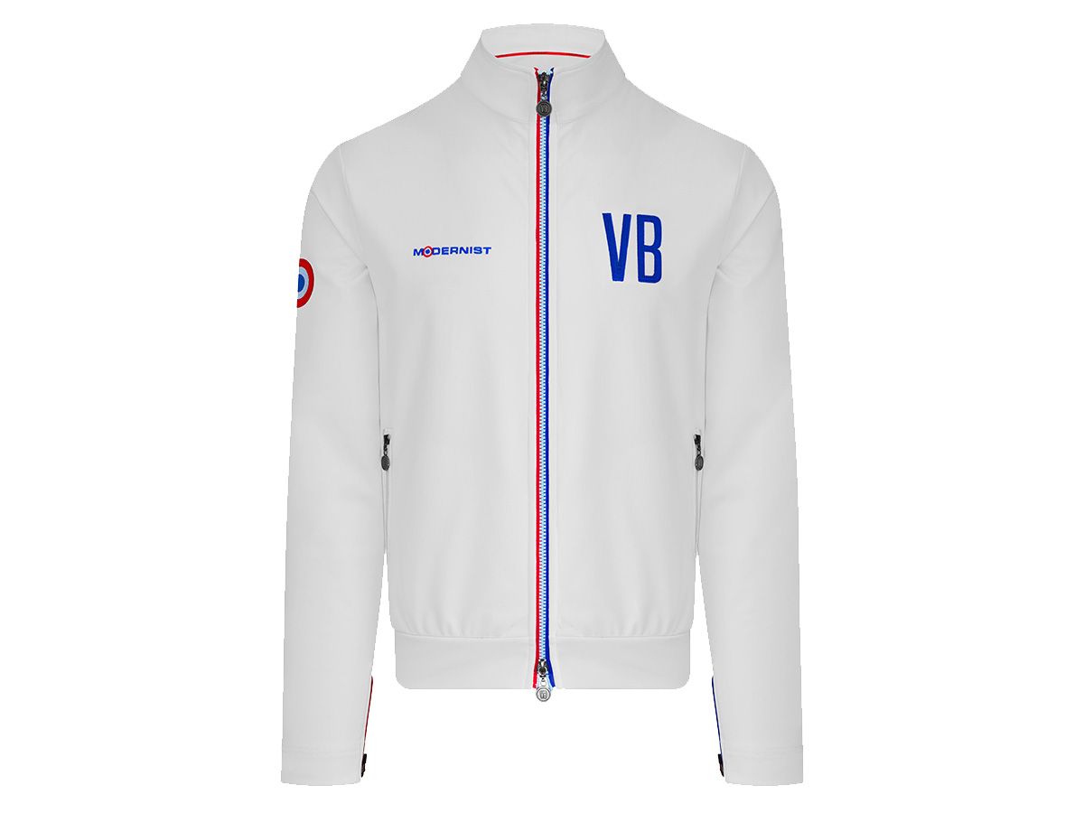 VB Modernist white track 男款外套 白色 XL