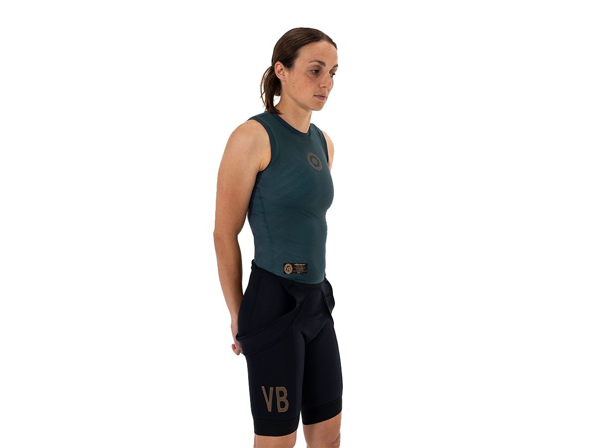 Modernist 女款車褲 灰綠色 XS