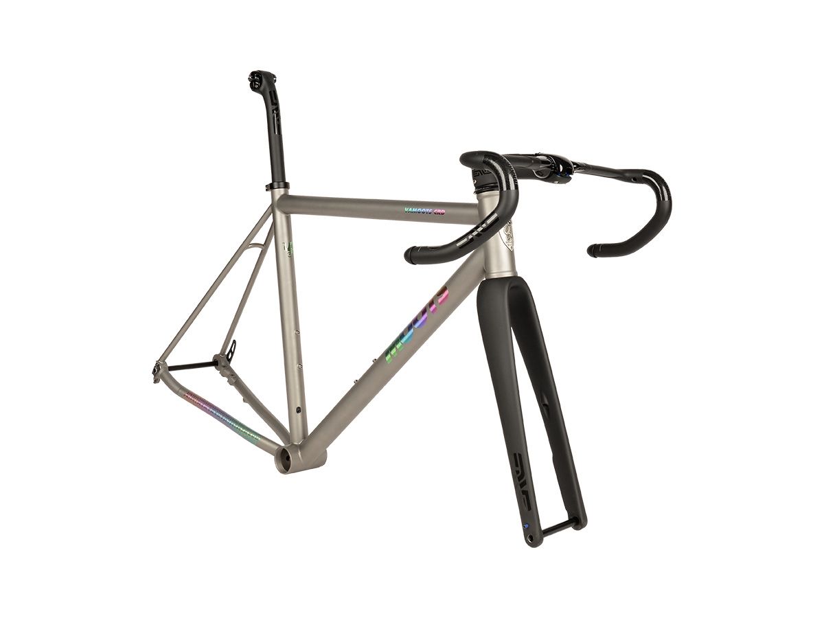 MOOTS CRD_全內線公路車_彩鈦塗裝車架組 54cm