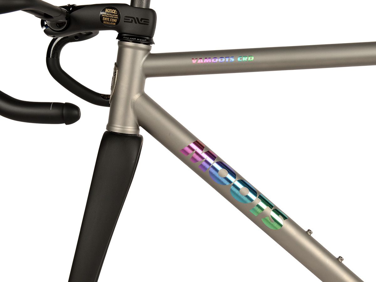 MOOTS CRD_全內線公路車_彩鈦塗裝車架組 54cm