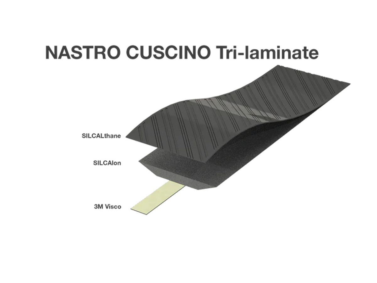 Silca 雷射雕紋手把帶 3.75mm 白色