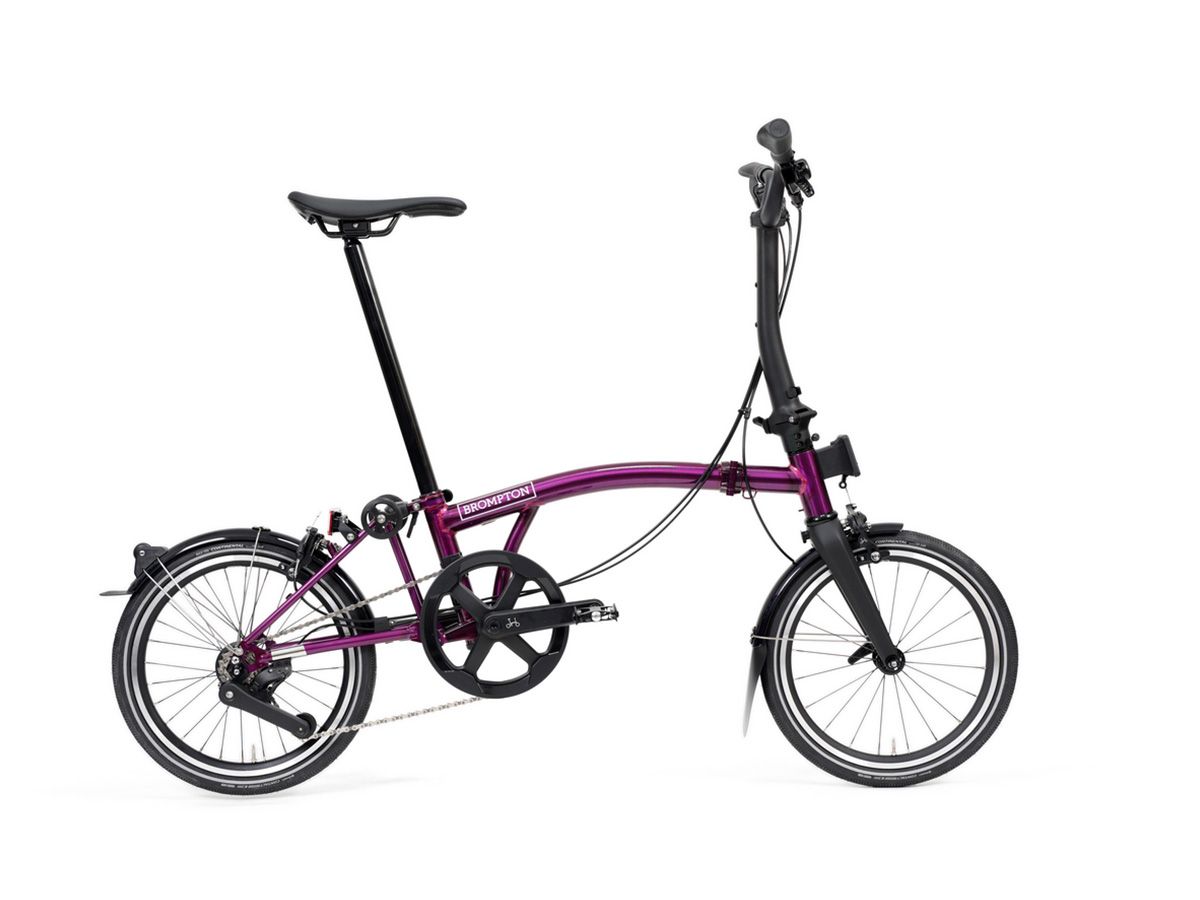 Brompton P Line - 2026 紫清漆 - M把12速