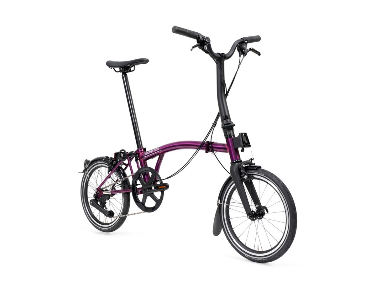 Brompton P Line - 2026 紫清漆 - M把4速