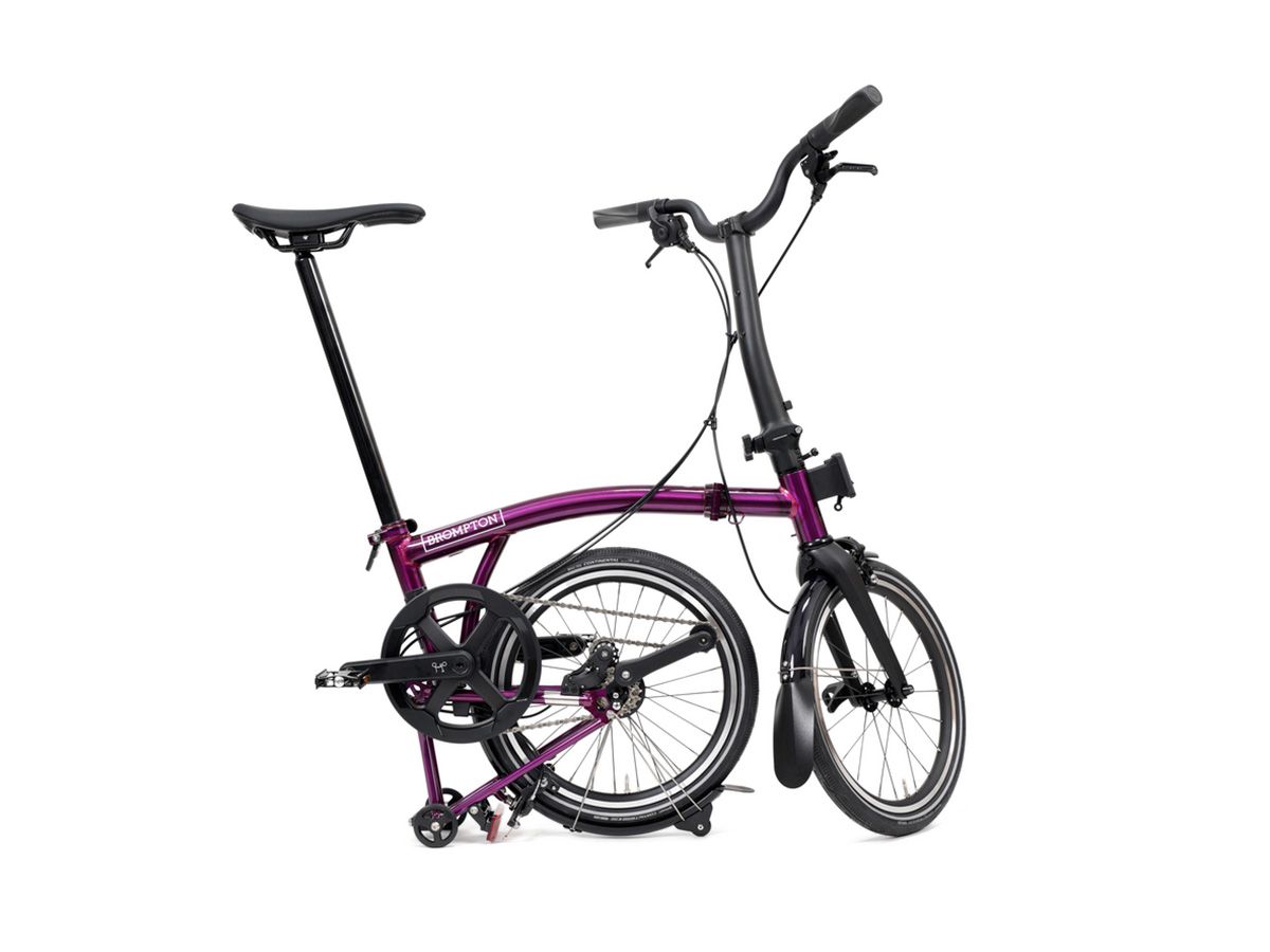 Brompton P Line - 2026 紫清漆 - M把4速