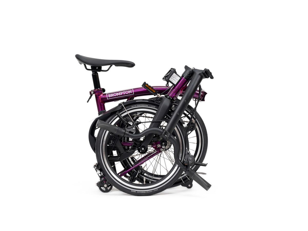Brompton P Line - 2026 紫清漆 - M把12速
