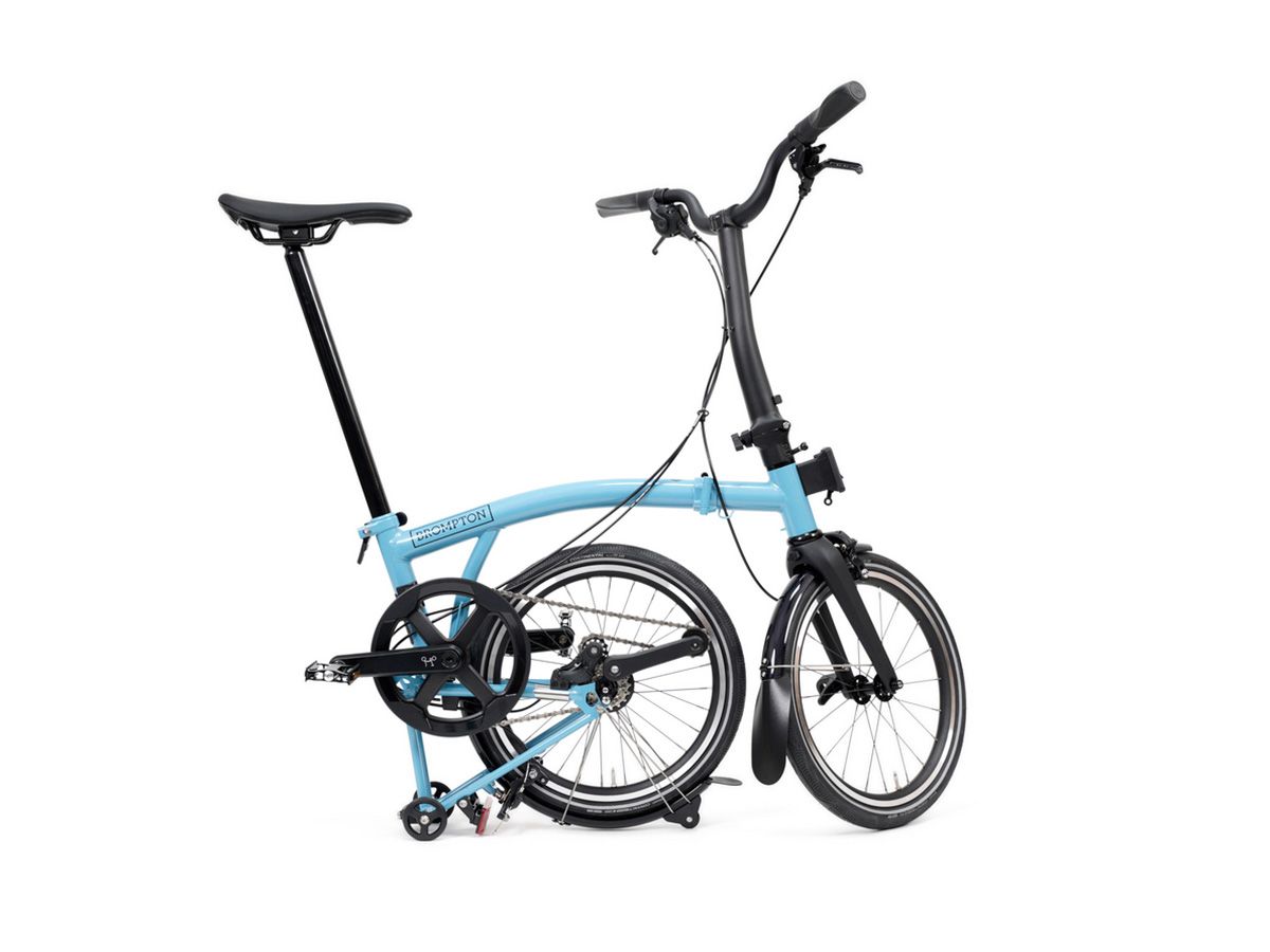 Brompton P Line - 2026 雲霧銀 - M把12速