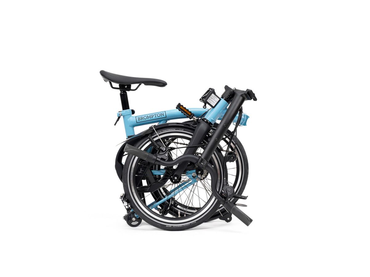 Brompton P Line - 2026 雲霧銀 - M把12速