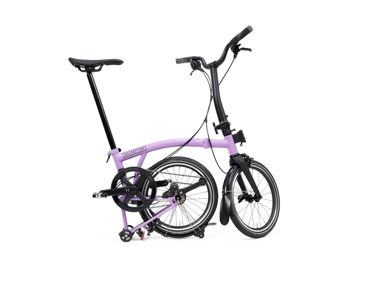 Brompton P Line - 2026 霧紫灰 - M把12速