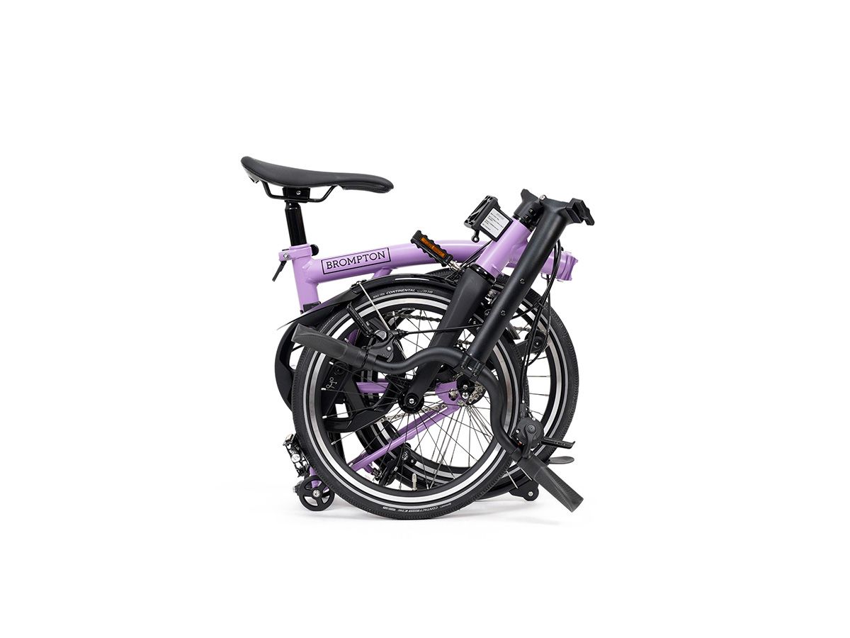 Brompton P Line - 2026 霧紫灰 - M把12速