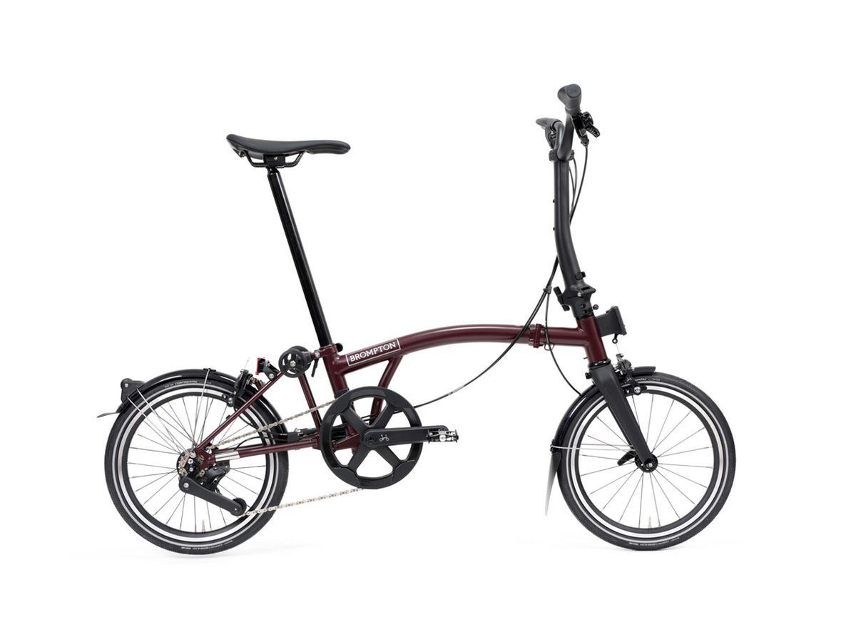 Brompton P Line - 2026 紫梅紅 - M把12速