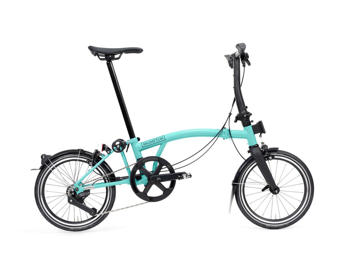 Brompton P Line - 2026 土耳其綠 - S把12速