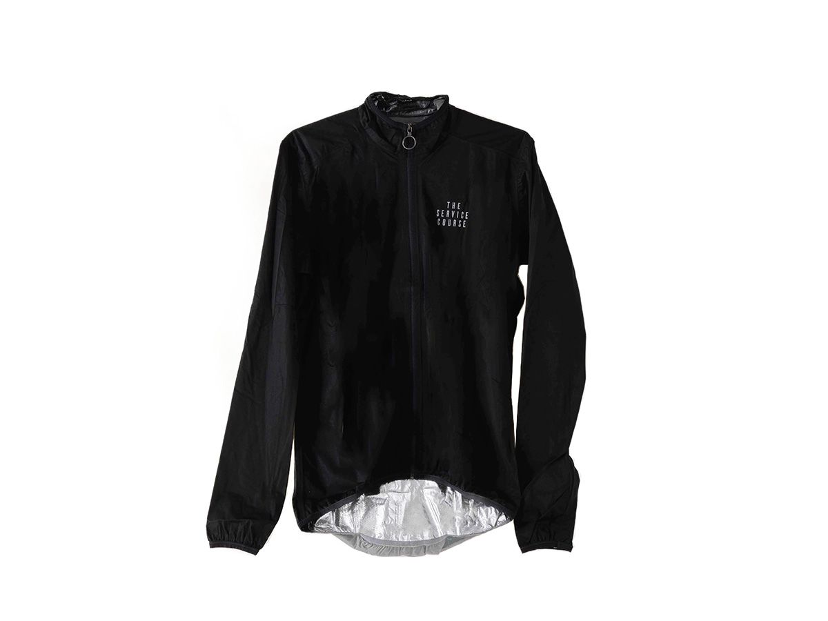 The Service Course Packable Jacket Men 男性輕量防風外套 黑色