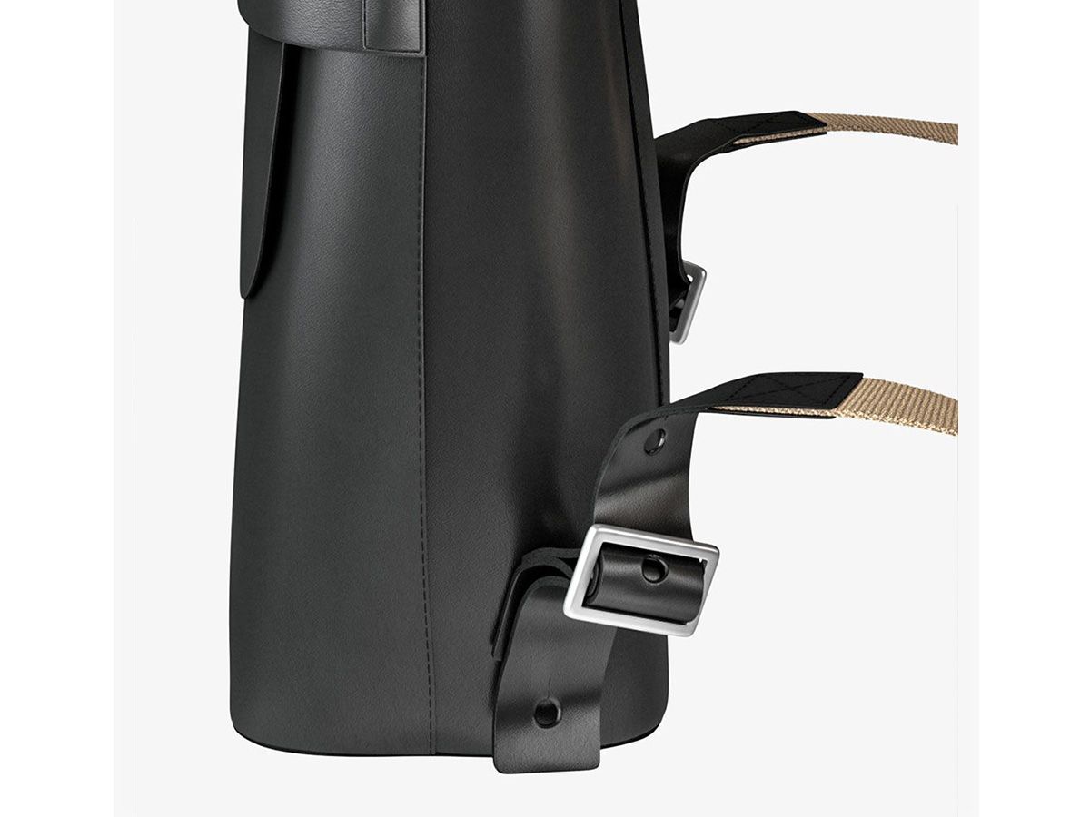 Brooks Piccadilly 皮革後背包 12L 黑色