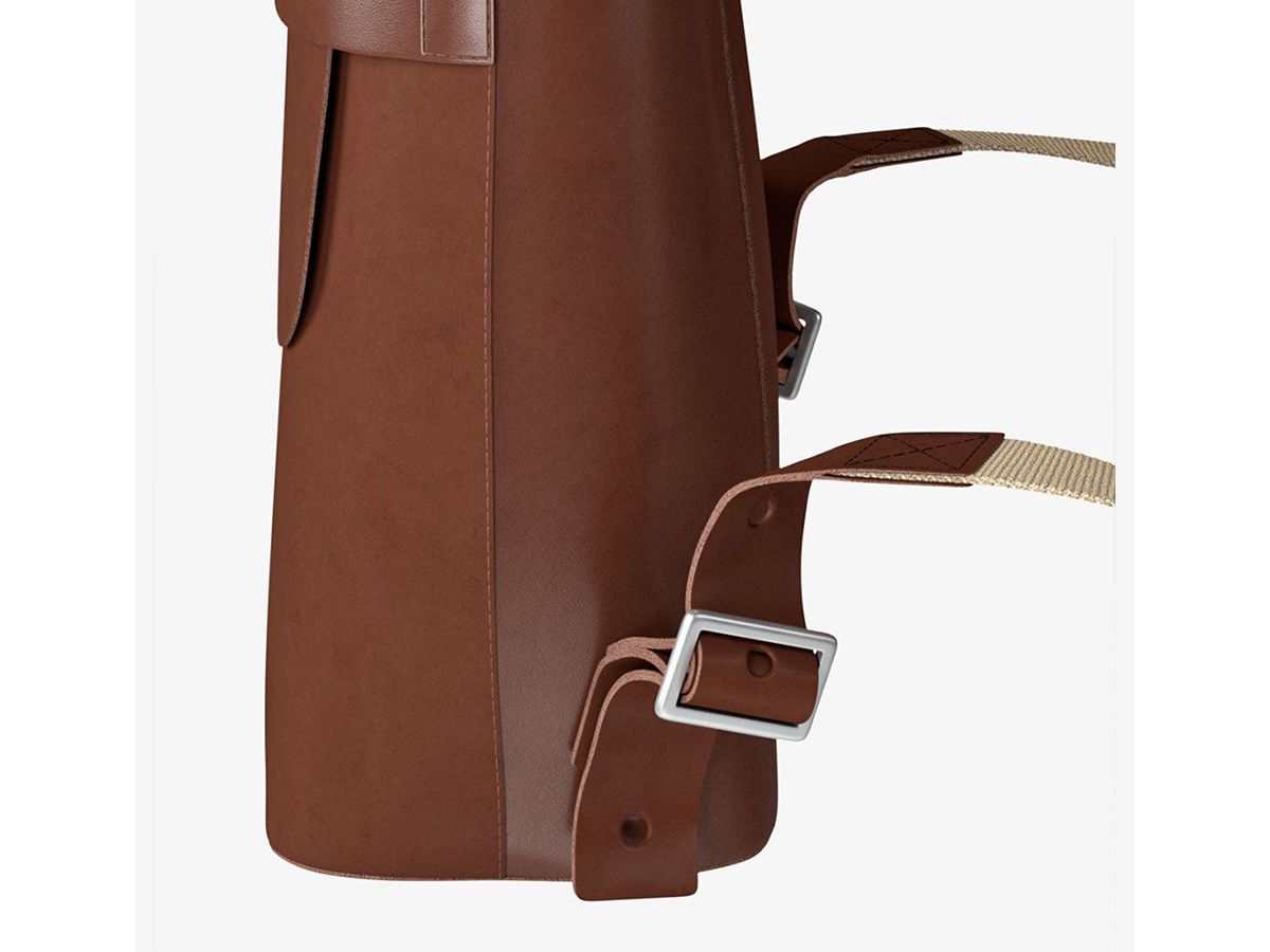 Brooks Piccadilly 皮革後背包 12L 褐色