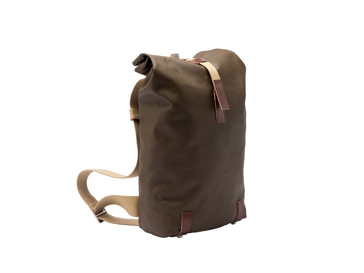 Brooks Pickwick 帆布後背包 26L 青苔棕