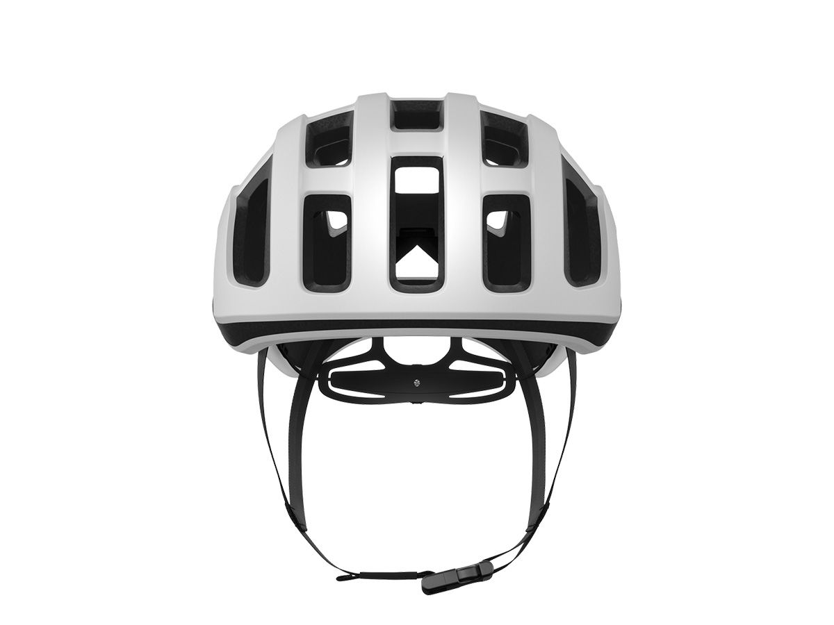 POC Ventral Lite WF 寬版安全帽 - 亮面白/消光黑 M