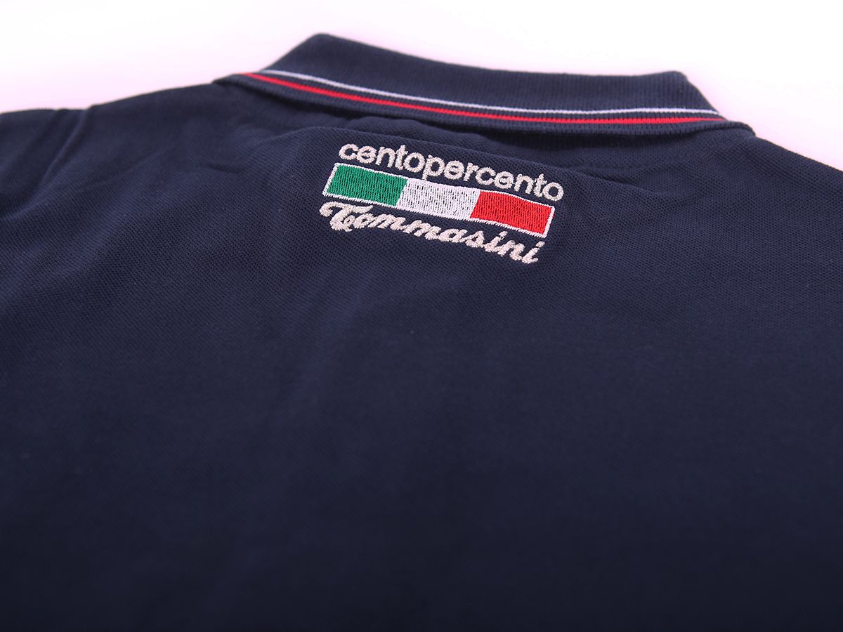 Tommasini 藍色 POLO 衫 女版