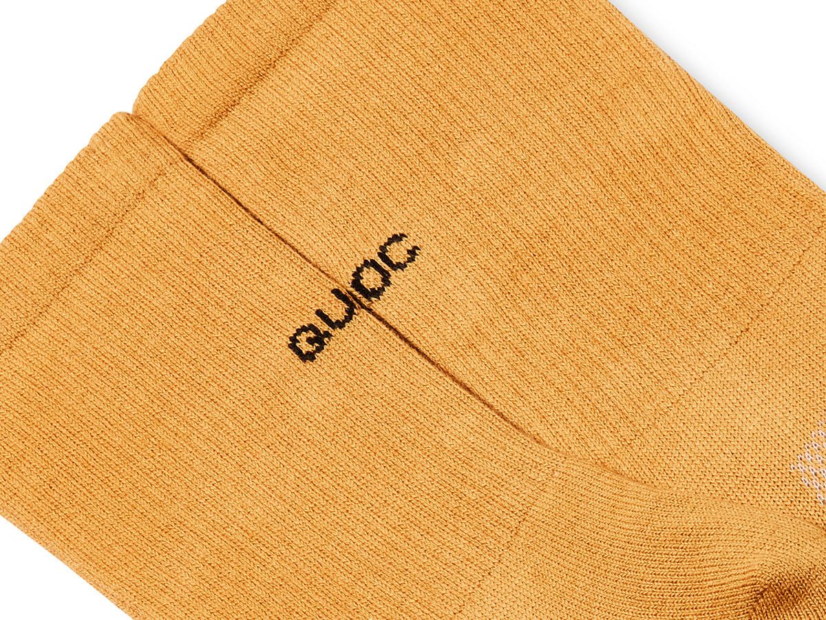 QUOC All Road 自行車襪 - 琥珀色 L