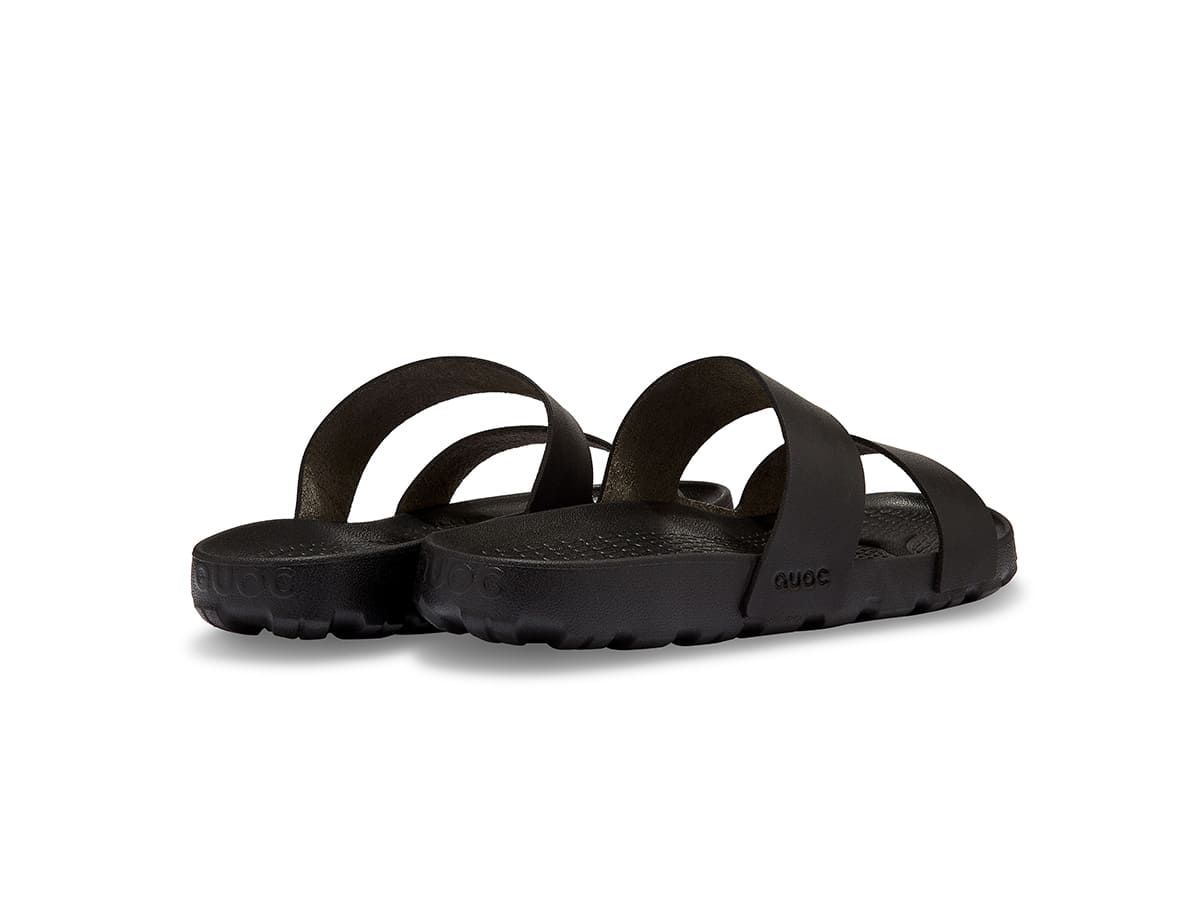 QUOC Lala Slide 休閒拖鞋 - 黑色 EU44