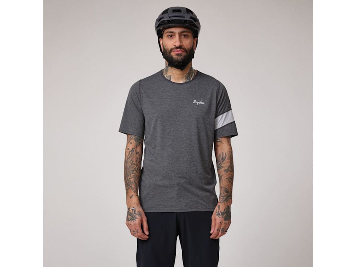 Rapha 男款 TRAIL 機能T恤 淺灰色 XL