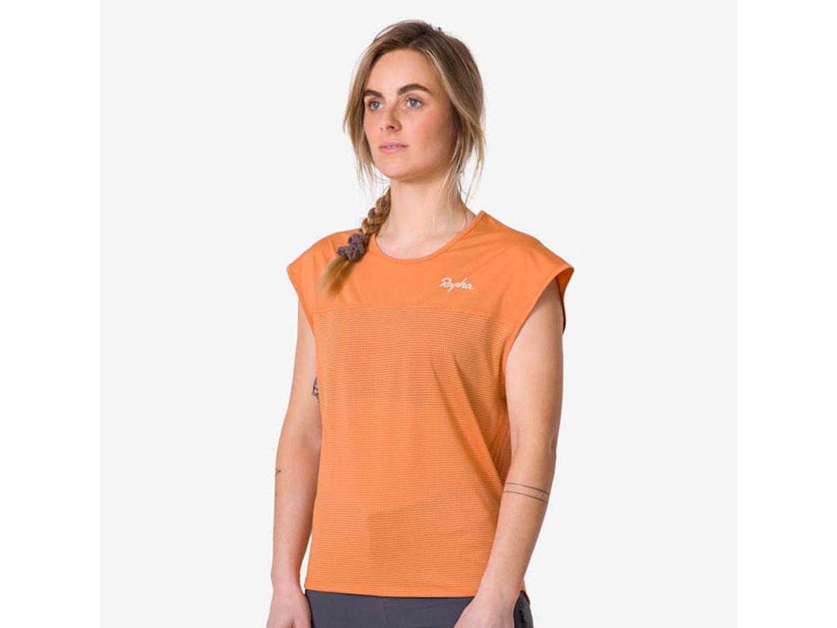 Rapha 女款 輕量無袖背心 橘色 XS
