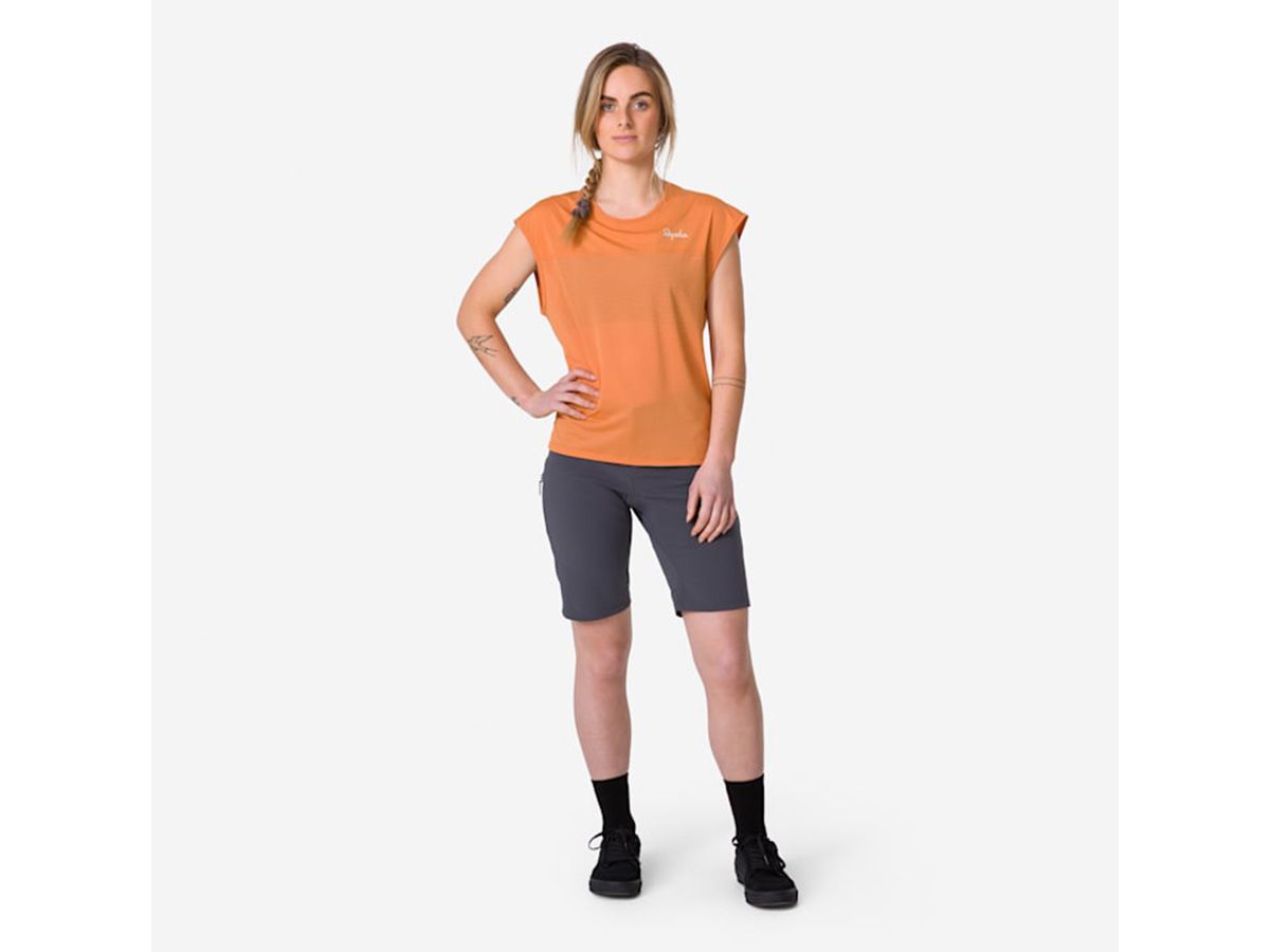 Rapha 女款 輕量無袖背心 橘色 XS