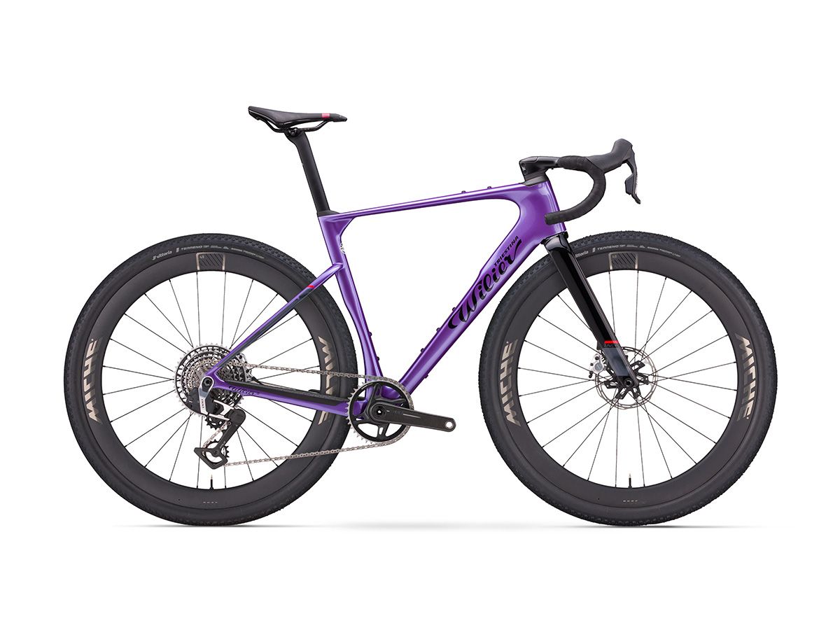 Wilier Triestina RAVE SLR ID2 競速礫石車 車架組 / 霓虹紫 L