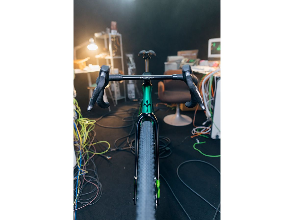 Wilier Triestina RAVE SLR ID2 競速礫石車 車架組 / 像素綠 L
