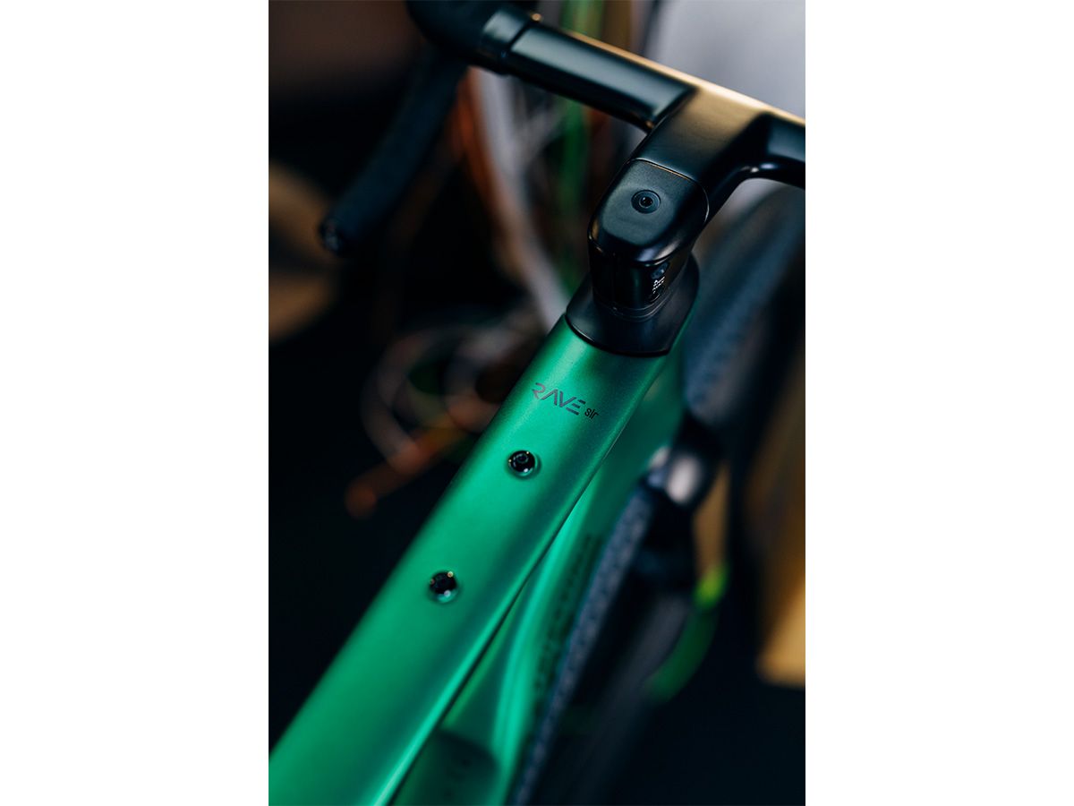 Wilier Triestina RAVE SLR ID2 競速礫石車 車架組 / 像素綠 L