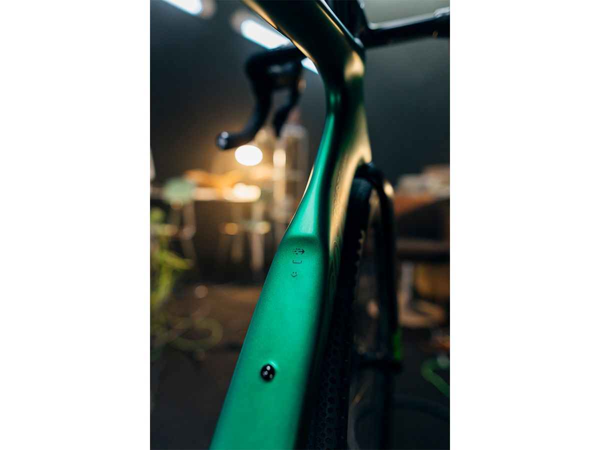 Wilier Triestina RAVE SLR ID2 競速礫石車 車架組 / 像素綠
