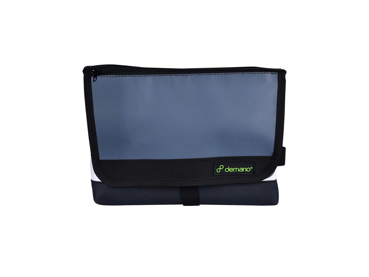 Demano Ribera Brompton 兩用小型郵差包/純色款-灰