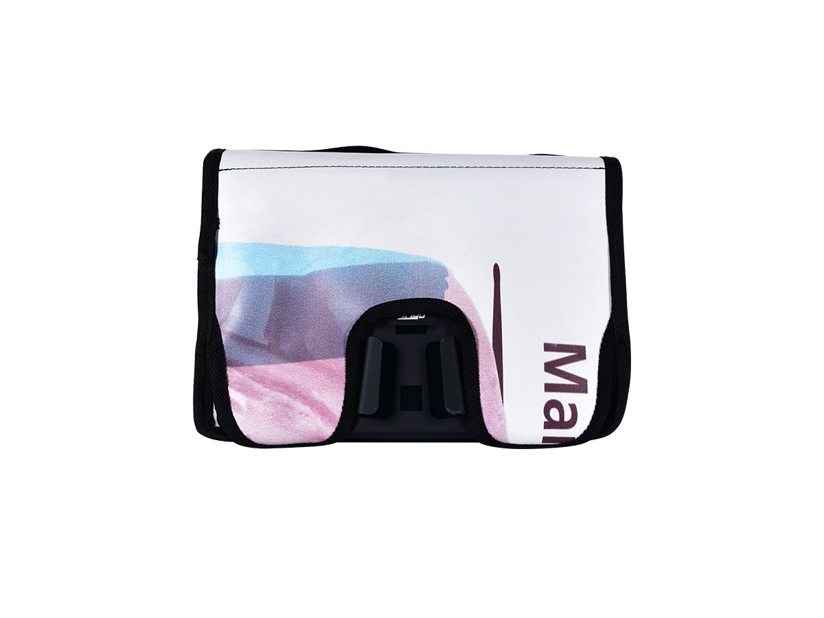 Demano Ribera Brompton 兩用小型郵差包/純色款-白