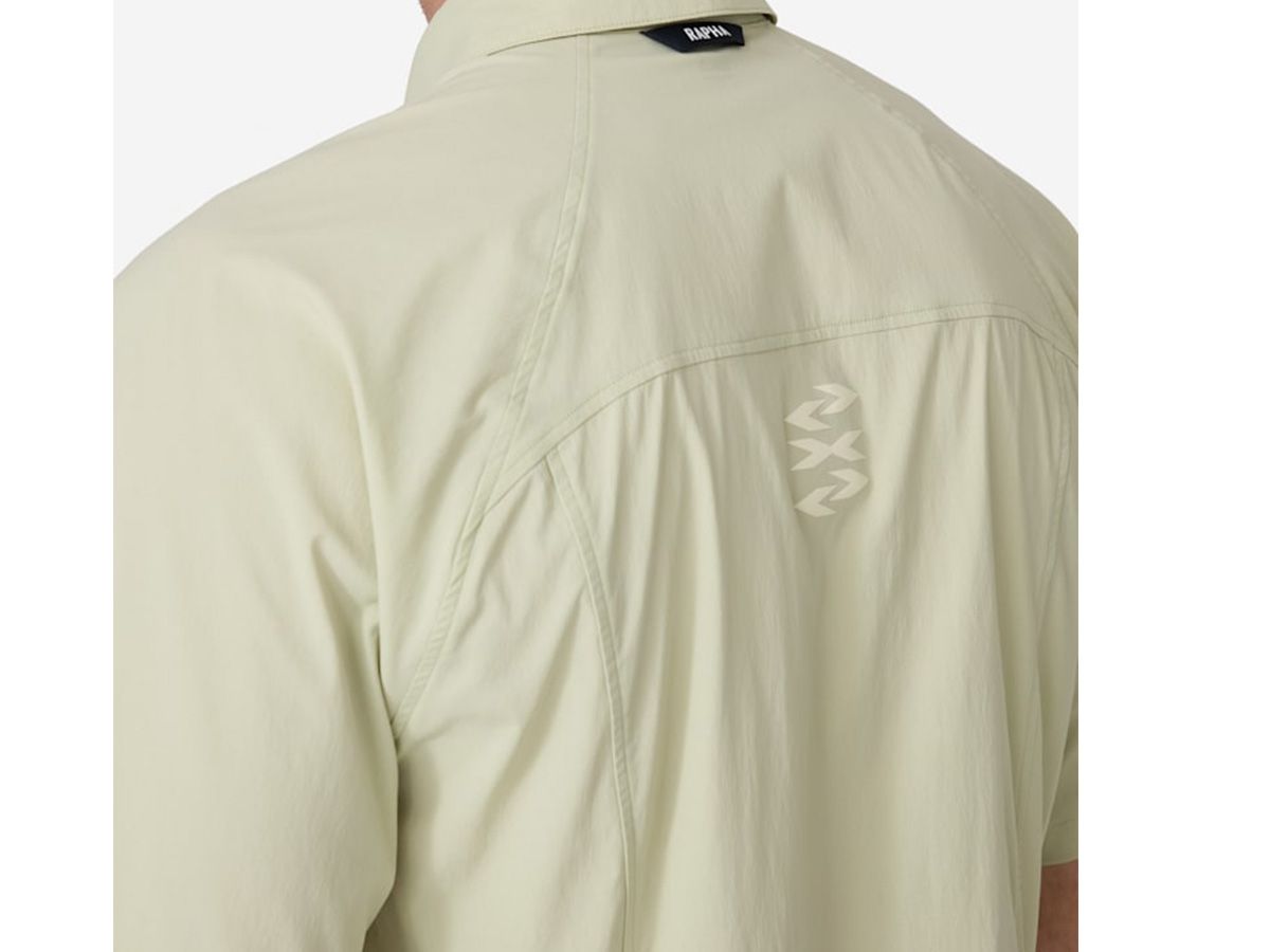 Rapha 男款 Explore 機能短袖襯衫 沙灰色 XL