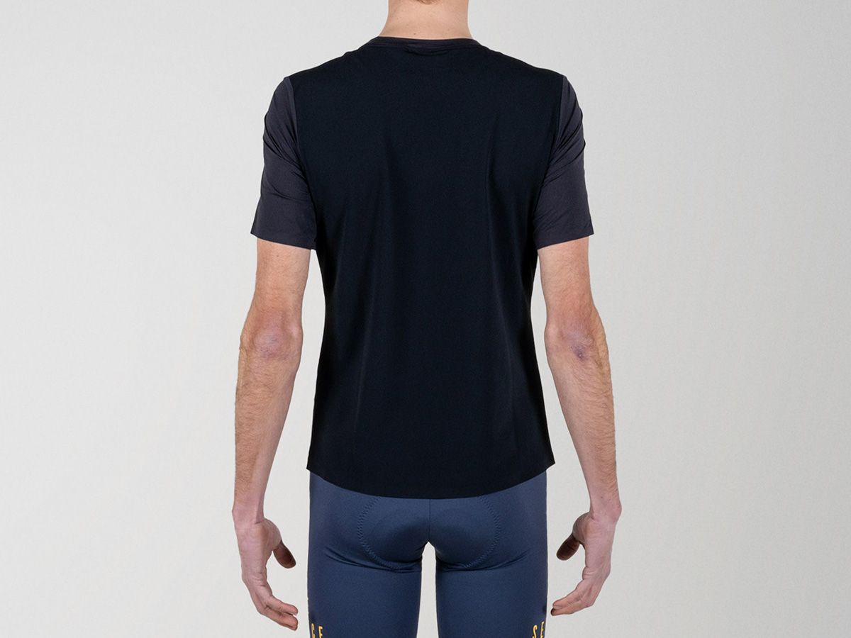  TSC 短袖快乾男性上衣 / 太空黑 XL