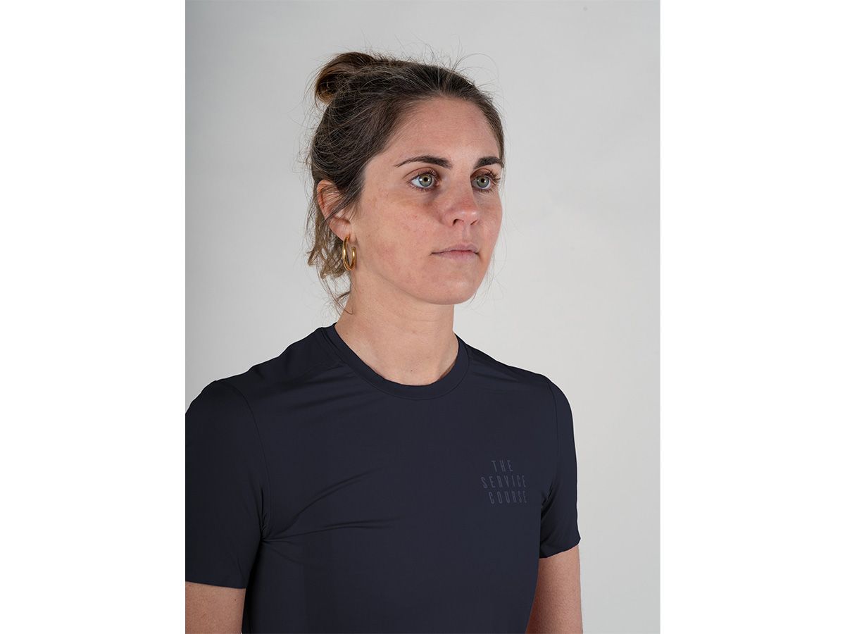 TSC 短袖快乾女性上衣 / 太空黑 XS