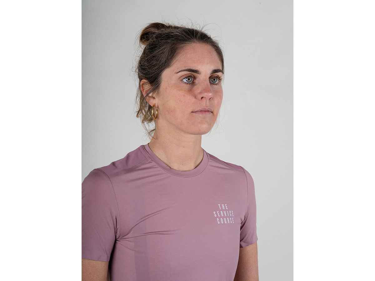 TSC 短袖快乾女性上衣 / 粉紫 M