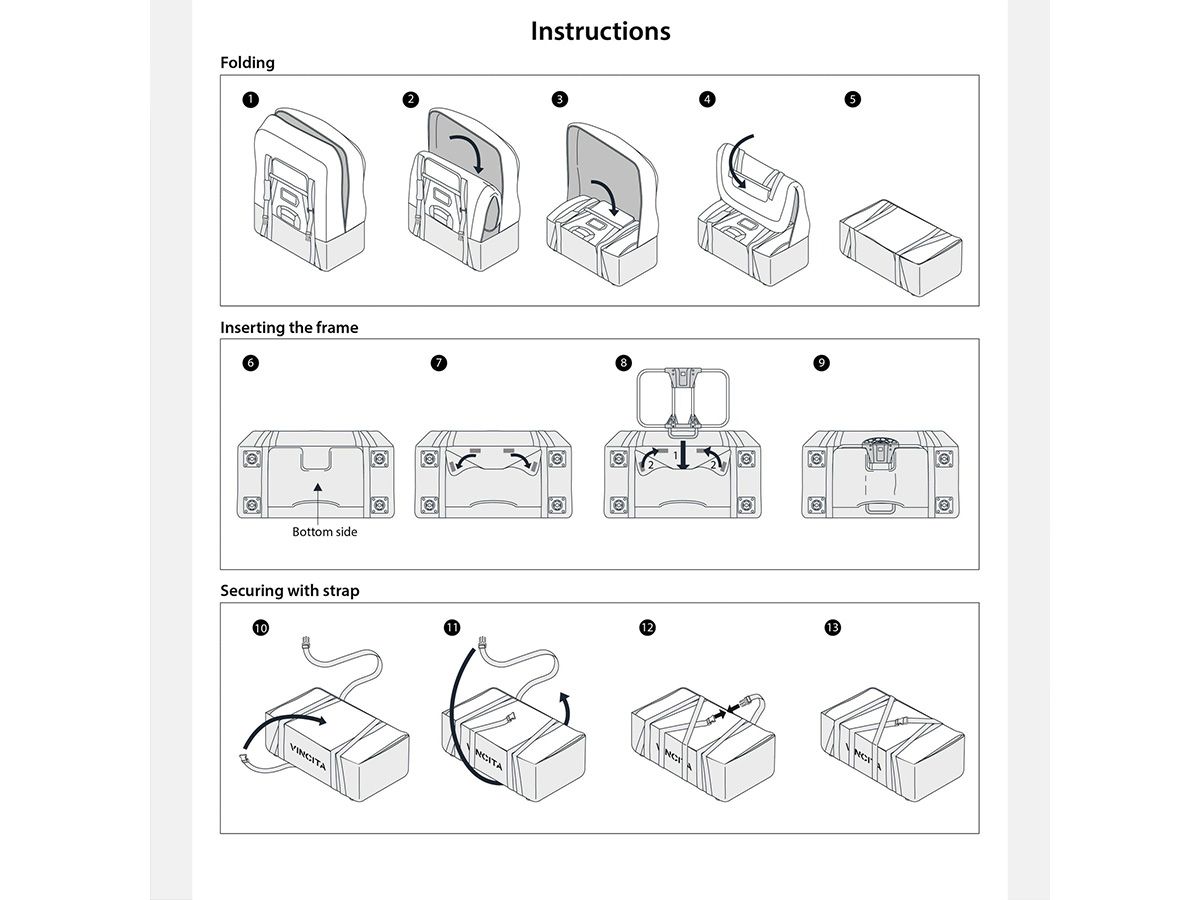 Vincita SIGHTSEER 3.5 Transport Bag 攜車袋 - 黑色