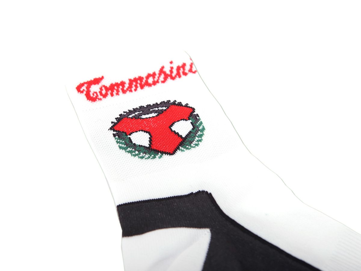 TOMMASINI CERAMIC SOCKS / 白色車襪 / S-M