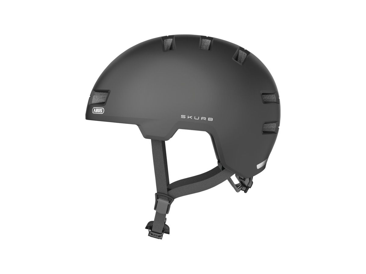 ABUS SKURB 都會通勤安全帽 炭灰 M