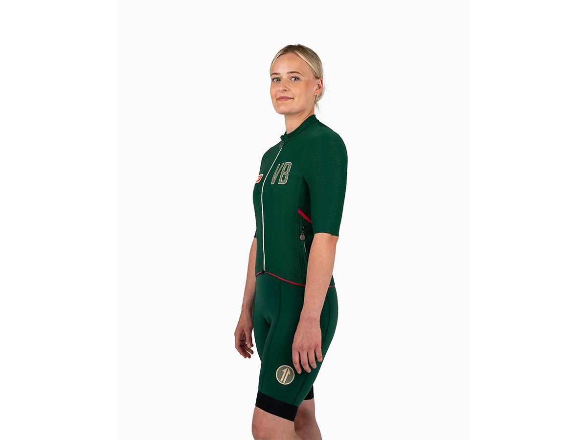 VB Soloist Women Jersey 女款夏季車衣 競速綠 XS