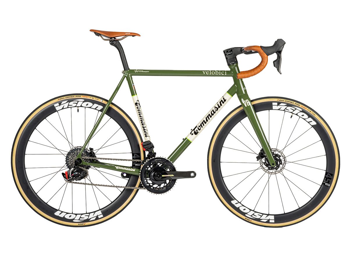 Tommasini Fire ICS 全內線鋼管公路車 - VB Custom Painting/VB 客製聯名塗裝 - SRAM FORCE ETAP AXS 2x12 / 56cm